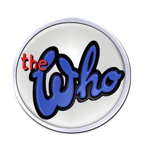 Image of The Who Pin Badge: 73 Logo