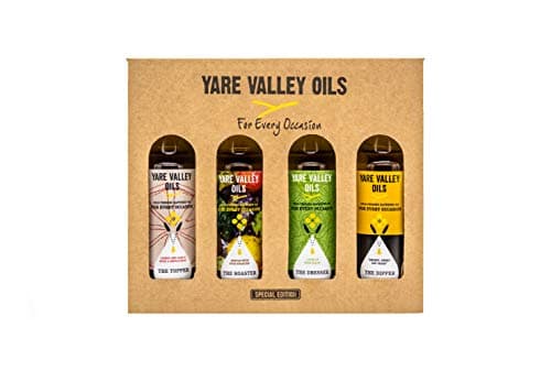 Image of Yare Valley Oils, Gift/Selection Box, For Every Occasion - The Topper, The Roaster, The Dipper, The Dresser, (4x100ml)