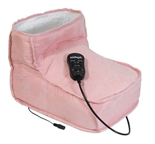 Image of Aidapt Soft Relaxing Cosy Vibrating Foot Warmer with Massage. for Men and Women with Cold Feet, Soft Fleece Lining Suitable for Small to Large Feet Up to Size 15