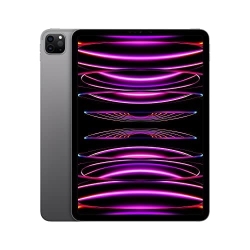 Image of 2022 Apple iPad Pro (11-inch, Wi-Fi, 256GB) - Space Gray (Renewed)