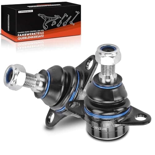 Image of Frankberg 2x Ball Joint Assembly Front Axle Rear Compatible with M.u.l.t.i.v.a.n V 7EF 7EM 7EN 7HF 7HM 1.9L-3.2L 2003-2015 Transporter VI Bus SGB SGG SGJ 2.0L 2015-2024 Replace# 31103412726