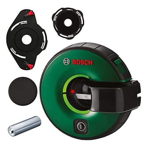 Image of Bosch 2-in-1 line Laser Atino with Integrated Measuring Tape (Horizontal or Vertical Alignment Thanks to Easy Attachment on Rough and Smooth Surfaces)