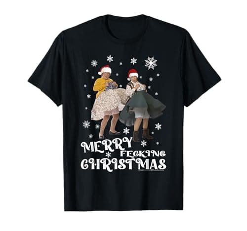 Image of Mrs Brown's Boys Merry Christmas T-Shirt