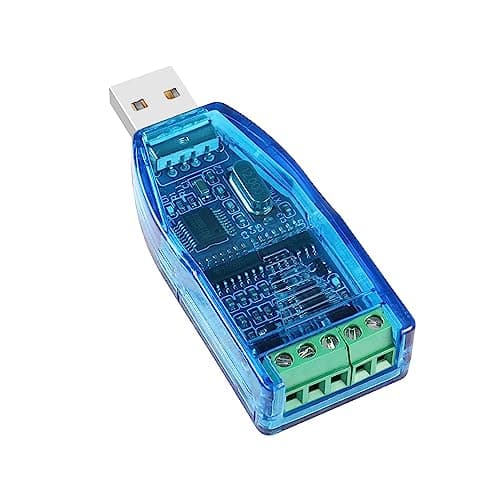 Image of YACSEJAO USB to RS485 RS232 Converter USB 2.0 to RS-485 RS-232 Serial Port Adapter with CH340 Chip for Windows 11 10 8 7 XP Mac OS