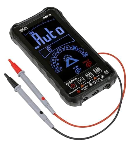 Image of Sealey 10-Function Touchscreen Rechargeable Auto-Ranging Digital Smart Multimeter - MM03