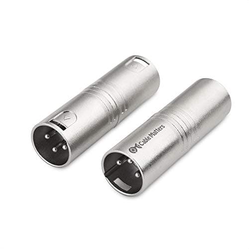 Image of Cable Matters 2-Pack XLR Male to Male Adapter, XLR Coupler- Male to Male