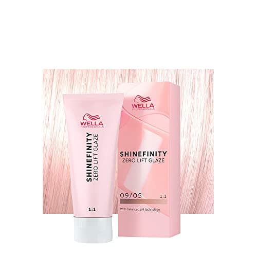 Image of Wella Shinefinity Silk Blush 09/05 Very Light Natural Mahogany Blonde 60ml - demi-permanent color