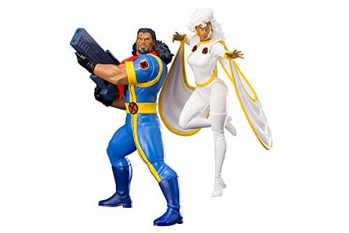 Image of Marvel Universe X-Men 92 Bishop & Storm 2Pk Artfx+ Statue