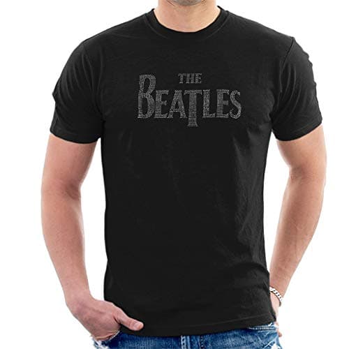 Image of Diamante Drop T Logo Short Sleeve Mens T-Shirt Black XX-Large