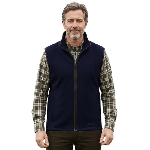 Image of Game Mens Stanton Country Fleece Gilet | Bodywarmer