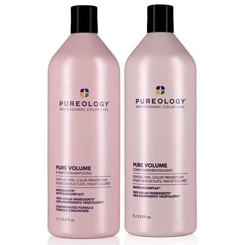 Image of Pureology Pure Volume Shampoo 1000ml & Conditioner 1000ml Duo 2020