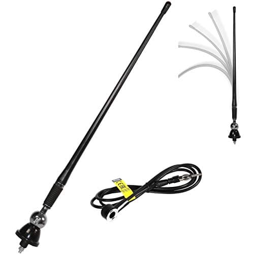 Image of Alca Germany Universal 12V Car Radio Aerial Rubber Antenna Flexible Roof Mast 533000