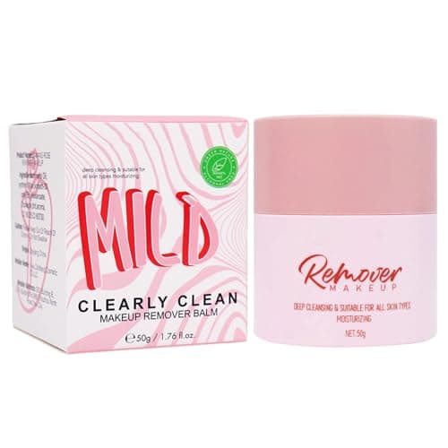 Image of Deep Cleansing Balm - Gently Rotating Makeup Remover, Nourishing Facial Cleansing Cream for Women and Adults, Waterproof Cosmetic Removal for Daily Home , Beauty Skin Care