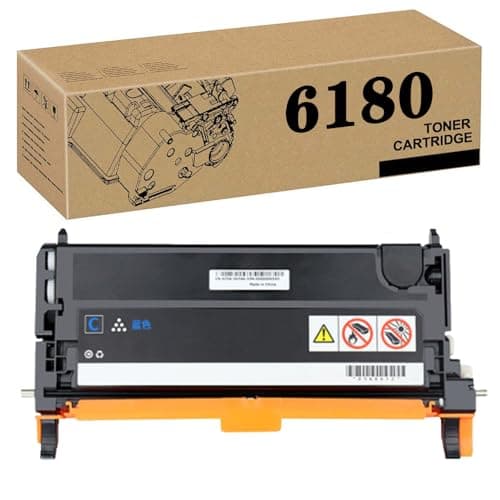 Image of 113R00726 113R00725 113R00724 113R00723 High Capacity Toner Cartridge Compatible For Xerox 6180 6180DN 6180MFP 6180MFP/D 6180MFP/N 6180N Printers Cyan*1