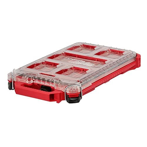 Image of For Milwaukee 48-22-8436 5-Compartment PACKOUT Compact Low-Profile Tool Organizer