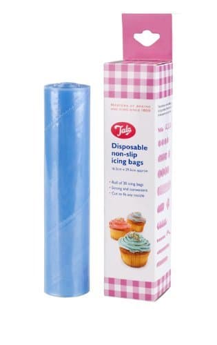 Image of 4 X Tala 30-Piece Disposable Non-Slip Icing Bag, Blue