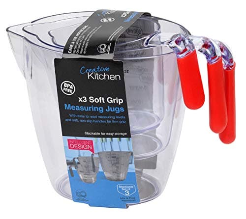 Image of FIRST CHOICE 3321 3pc Measuring Jug Set, 15 x 8 x 11 cm