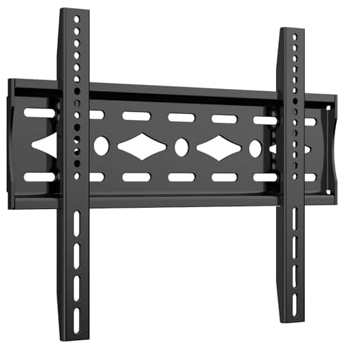 Image of JXMTSPW Fixed TV Wall Bracket Fit Most 26-63 inchs LED/LCD/OLED Flat&Curved TVs Low Profile Fixed Television Wall Mount VESA 75x75mm to 400x400mm Up to 50KG 32 36 38 42 55" Universal TV Mount