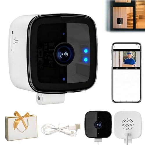 Image of Safe View Window Camera, Smart Indoor/Outdoor Safe View Security Camera with Night Vision & Motion Detection, Protect Your Home, Family & Valuables, for Home & Flat (2.4G, 32GB)