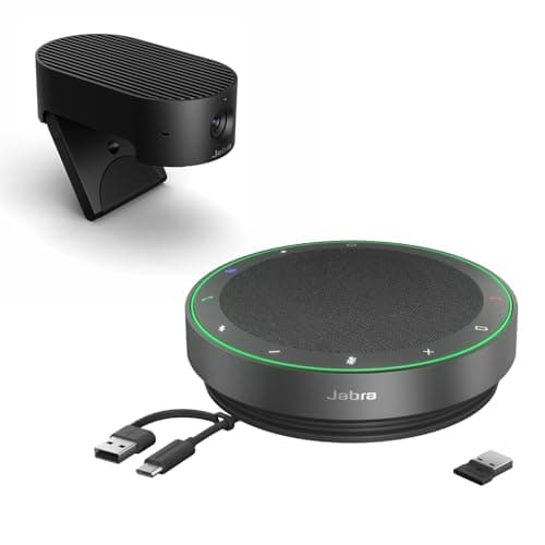 Image of Jabra Speak2 75 Wireless Speakerphone - MS Teams Certified + Jabra PanaCast 20 4K AI-powered Video Conferencing Camera (bundle)