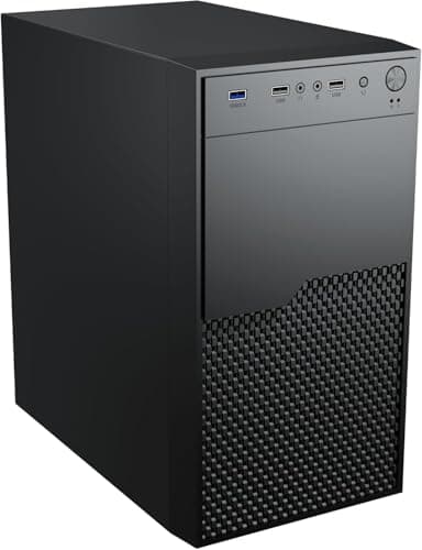 Image of Desktop PC with Intel i7 8-Thread 4.00 GHz | 16GB DDR3 | 1TB + 256GB SSD | USB3 | WiFi 600 and Bluetooth 5 | Windows 11 Professional 64-Bit | Multimedia Computer
