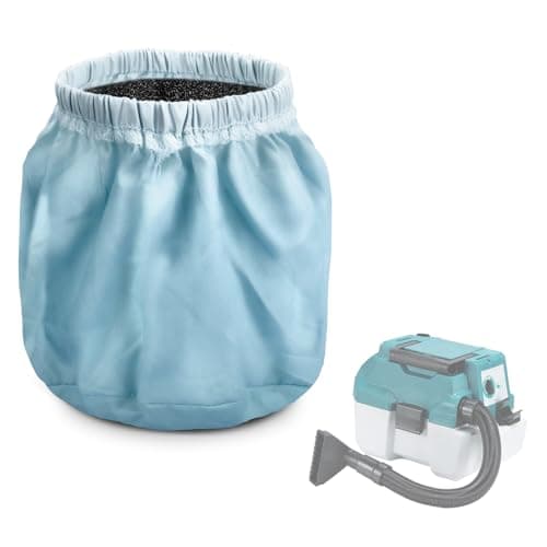 Image of Pre-Filter Set 199827-4 Compatible with Makita Cordless Vacuum Model XCV11Z, Pre Filter & Damper Set Suits for DVC750 DCV11Z Cordless Brushless Wet/Dry Dust Extractor