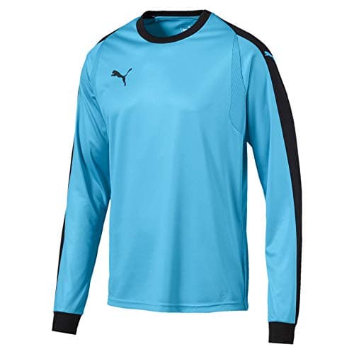 Image of Puma Men's LIGA GK Goalkeeper Jersey, Aquarius Black, 3XL