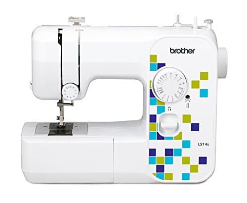 Image of Brother LS14S Metal Chassis Sewing Machine, 43.9 x 18.9 x 36 cm White