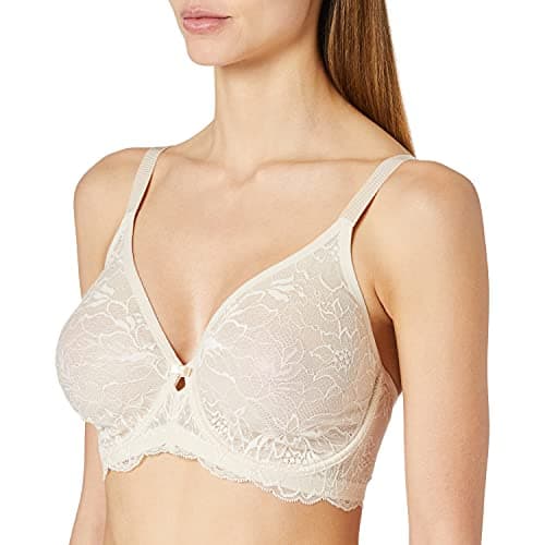Image of Triumph Womens Amourette Charm W02 Wired Bra, Creamy Dream, 44C UK