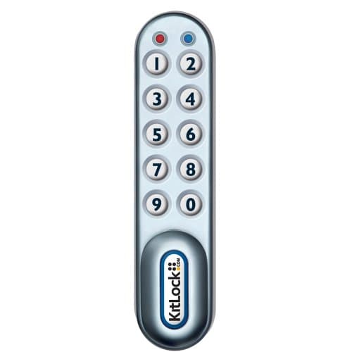 Image of Codelocks 1000 SG KL1000 Locker Lock, Silver Grey