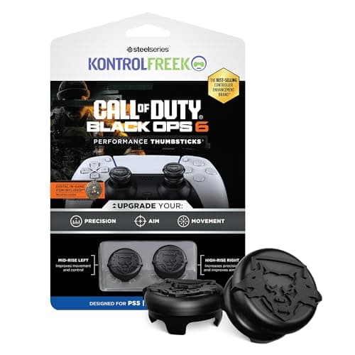Image of KontrolFreek Call of Duty: Black Ops 6 Performance Thumbsticks for PlayStation 4 (PS4) and PlayStation 5 (PS5) | Black