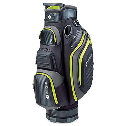 Image of Motocaddy 2022 Pro Series Cart Bag - Black/Lime - One Size