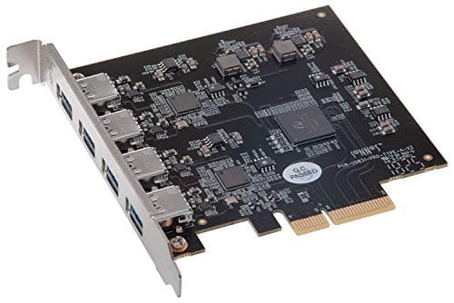 Image of Sonnet Allegro Pro USB 3.2 PCIe Card (4x10Gb charging ports) - PCIe Sound Card