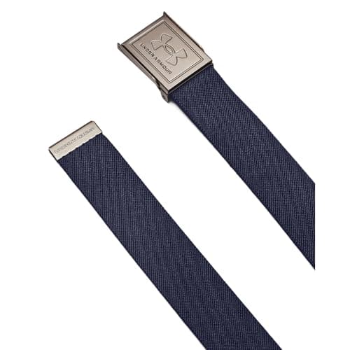 Image of Under Armour Mens Webbing Belt Midnight Navy One Size