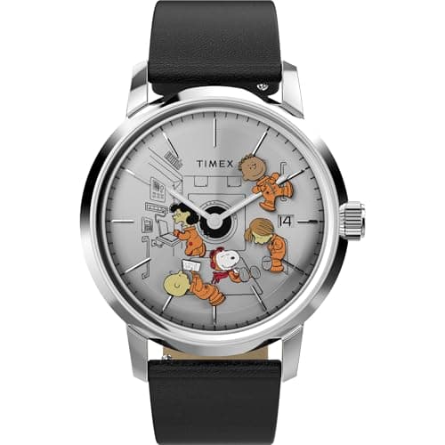 Image of Timex Men's Analogue Automatic Watch Peanuts Marlin