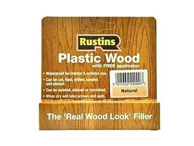 Image of Rustins Plastic Wood 30g Natural (596350)