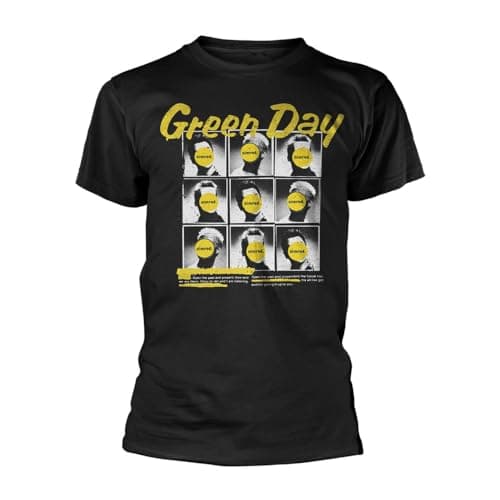 Image of Green Day Men's Nimrod Yearbook T-Shirt Black, Black, Medium