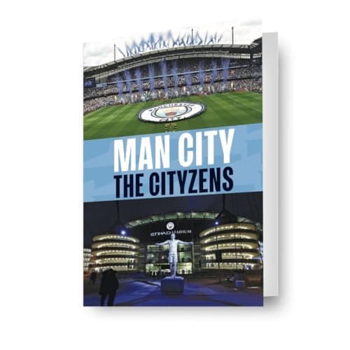 Image of Manchester City Fc Birthday Football Card 3D-Effect Lenticular A Fantastic Card For All Occasions
