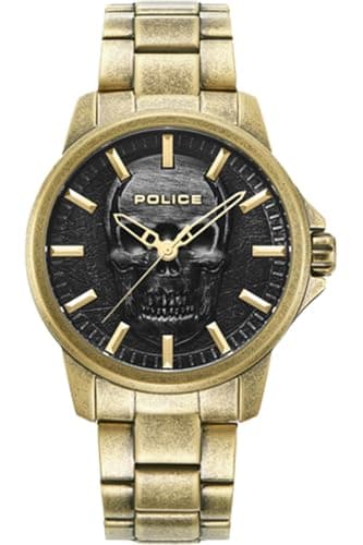 Image of Police Watches mensor Mens Analogue Quartz Watch with Stainless Steel Bracelet PEWJG0024401