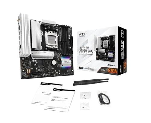 Image of Asrock A620AM PRO RS WIFI Amd Socket Am5 Motherboard 4 X Ddr5 Dimm Slots 1 X M.2
