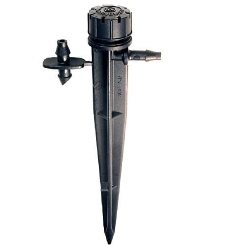 Image of ANTELCO SHRUBBLER 360 DEGREE MICRO GARDEN IRRIGATION ADJUSTABLE DRIPPER SPRINKLER ON STAKE PACK OF 10