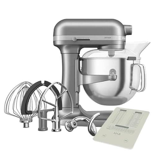 Image of KitchenAid 6.6L Bowl Lift Artisan Mixer Contour Silver (5KSM70SHXBCU)