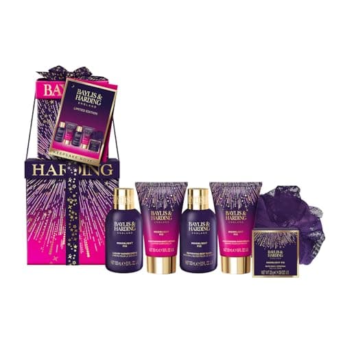 Image of Baylis & Harding Moonlight Fig Luxury Pamper Present Gift Set - Vegan Friendly (Pack of 1)