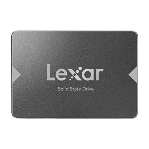 Image of Lexar NS100 2.5” SATA III 6Gb/s Internal 256GB SSD, Solid State Drive, Up To 520MB/s Read, for Laptop, Desktop Computer/PC (LNS100-256AMZN)