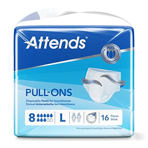 Image of Attends Pull Ons 8 Large Pants 100-140cm