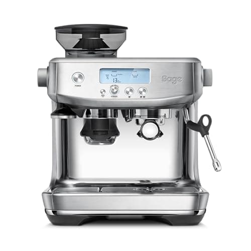 Image of Sage - The Barista Pro, Bean to Cup Coffee Machine with Grinder and Milk Frother, Brushed Stainless Steel