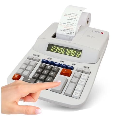 Image of OLYMPIA Desktop Calculator CPD 512