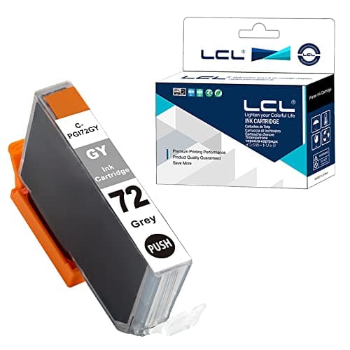 Image of LCL PGI-72GY Grey Ink Cartridge Replacement for Canon 72 PGI-72 Replacement for Canon PIXMA Pro-10 PIXMA Pro-10s (1 Pack)