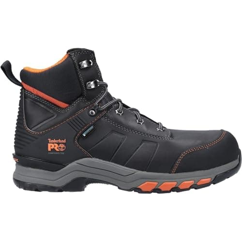 Image of Timberland PRO Hypercharge Composite Safety Toe Work Boot, Black / Orange, 9 UK