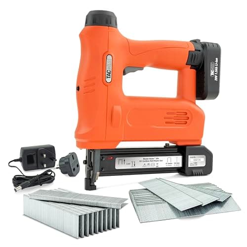 Image of Tacwise 1701 Master Nailer 191 Cordless 20V Staple/Nail Gun with 1000 Staples and 2000 Nails